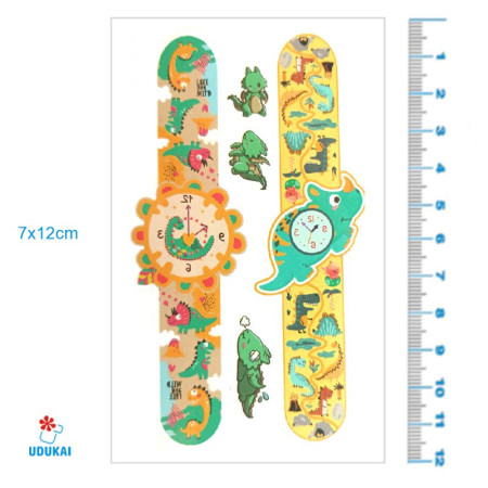 Laikina tatuiruotė Kids Mix X02; 12x7cm