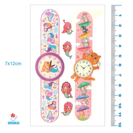 Laikina tatuiruotė Kids Mix X04; 12x7cm