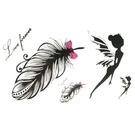 Laikina tatuiruotė Simboliai 12008; 10x6cm