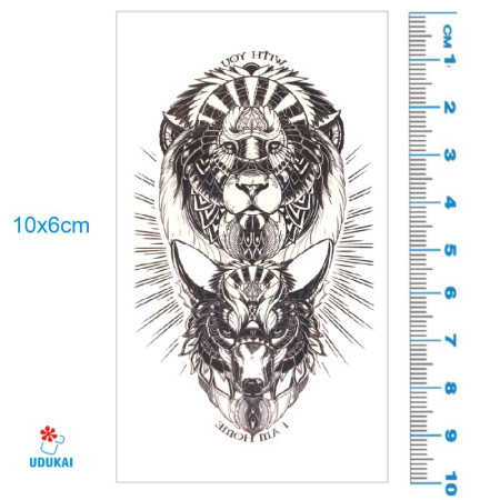 Laikina tatuiruotė With You 093; 10x6cm Laikina tatuiruotė With You 093; 10x6cm