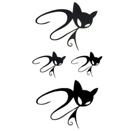 Laikina tatuiruotė Katinai 33053; 10x6cm