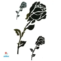 Laikina tatuiruotė Rožės 56018; 10x6cm