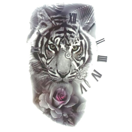 Laikina tatuiruotė Tigras 8132; 19x12cm Laikina tatuiruotė Tigras 8132; 19x12cm