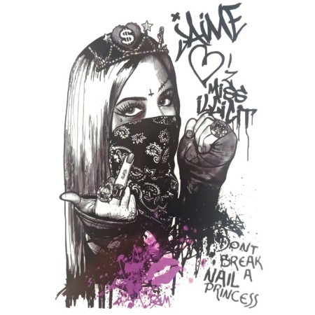 Laikina tatuiruotė Me and You 8169; 19x12cm