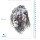 Laikina tatuiruotė Liūtas 8394; 19x12cm
