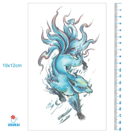 Laikina tatuiruotė Lapė 8421; 19x12cm