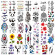 Laikina tatuiruotė MIX 10x6cm; 5vnt, 10vnt, 15vnt, 20vnt