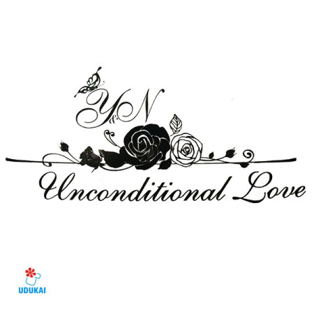 Laikina tatuiruotė Love G22; 10x6cm