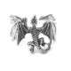 Žiedas Dragon Silver; 15-19 pritaikomo dydžio