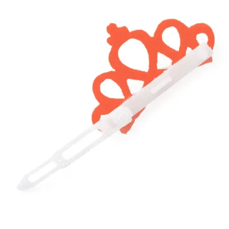 Zoo Tiara Pearl Red segtukas plaukams šunims ir katėms; 4.5x3cm  