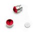 Auskarai magnetiniai Magnet Red, 2vnt; 4mm, 5mm, 6mm, 7mm