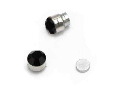 Auskarai magnetiniai Magnet Black, 2vnt; 4mm, 5mm, 6mm, 7mm