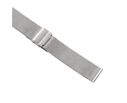 Laikrodžio dirželis Steel Silver sidabro spalvos; 18mm, 20mm, 22mm